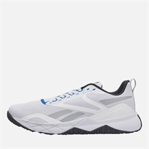 Reebok Mens NFX Trainer Training Shoes White/Black/Optimum Blue