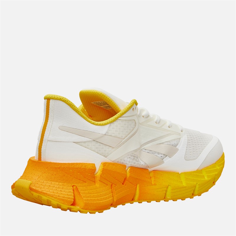 Reebok Mens FloatZig 1 Neutral Running Shoes Chalk/Sand/Golden Haze
