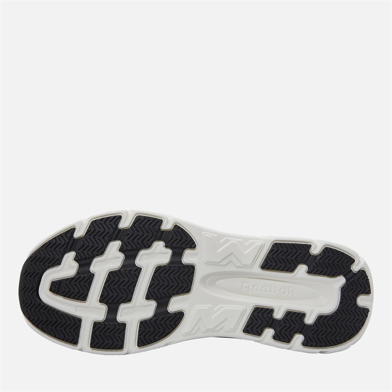 Reebok Junior Road Strider Neutral Running Shoes Black/Grey/White