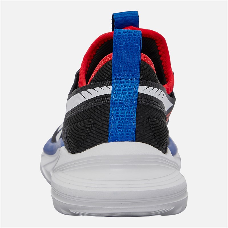 Reebok Kids Lite Spinner Neutral Running Shoes Black/Optimum Blue/Energy Red