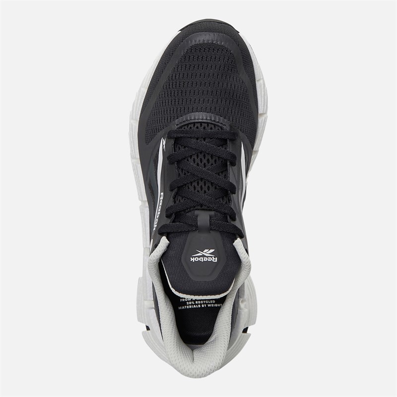 Reebok Womens Floatzig 1 Neutral Running Shoes Black/Grey/White