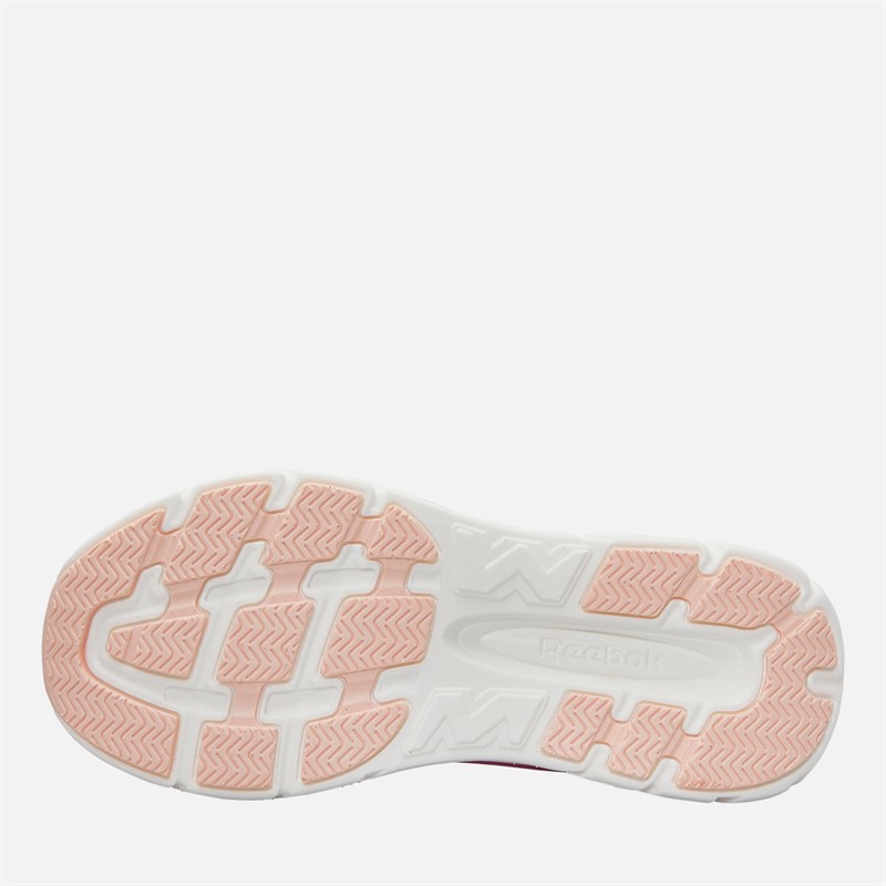 Reebok Junior Road Strider Neutral Running Shoes Playful Pink/Pure Pink/White Playfulpink/Purepink/White