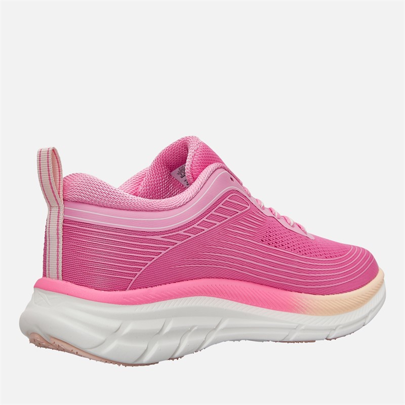 Reebok Junior Road Strider Neutral Running Shoes Playful Pink/Pure Pink/White Playfulpink/Purepink/White