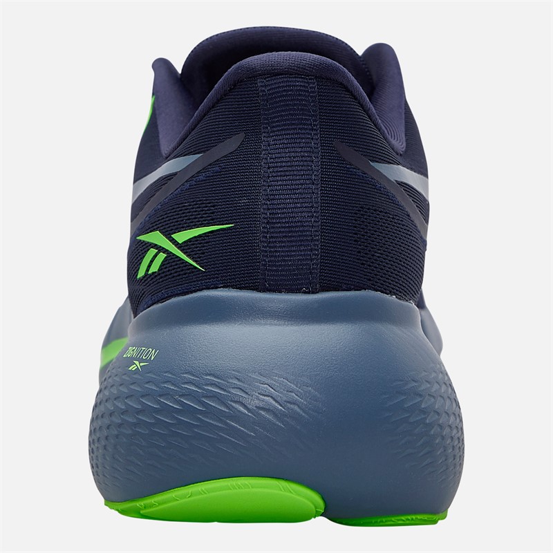 Reebok Mens Zignition Neutral Running Shoes Vector Navy/Shadow/Solar Lime