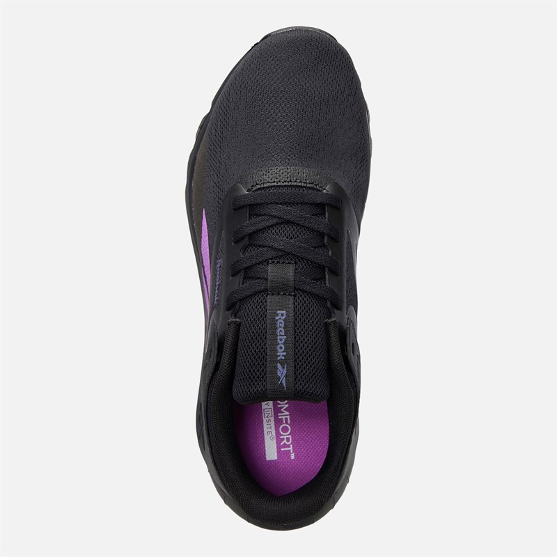 Reebok Womens Split Flex Training Shoes Black/Twilight Purple/Purple Rave