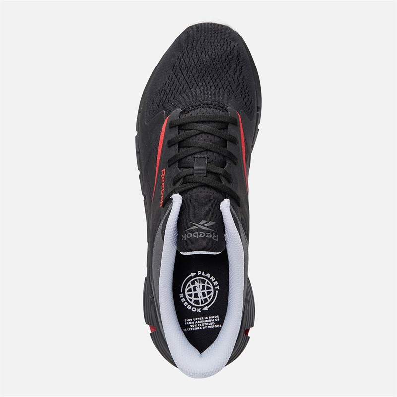 Reebok Zig Dynamica 5 Neutral Running Shoes Black/Black/Grey