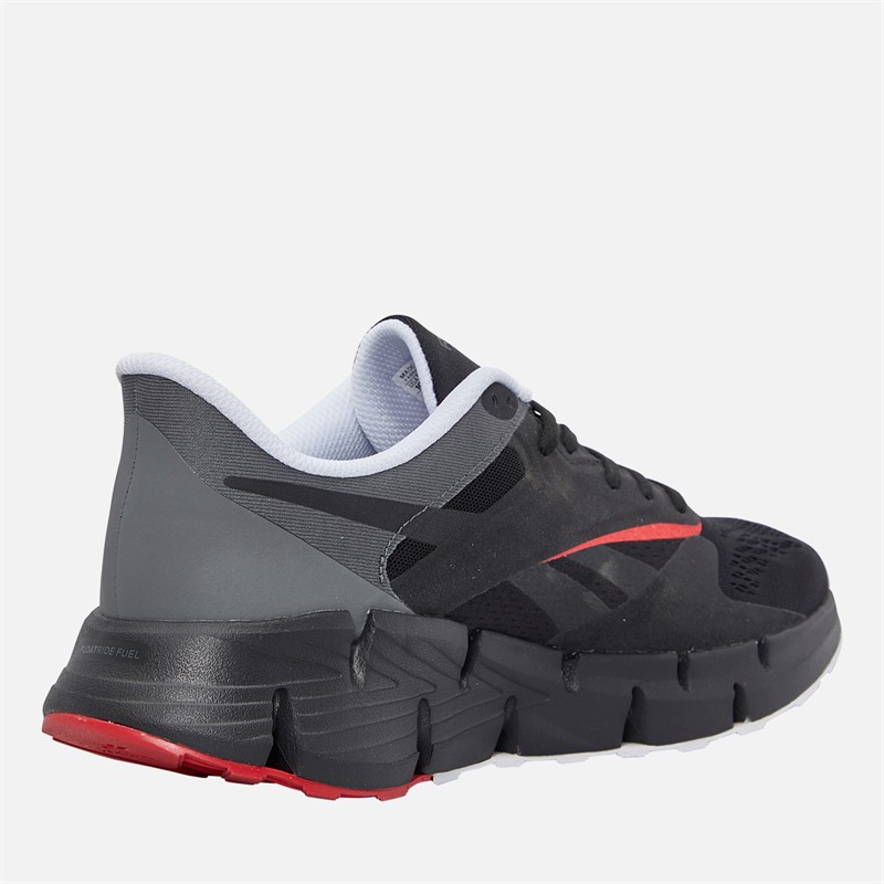 Reebok Zig Dynamica 5 Neutral Running Shoes Black/Black/Grey