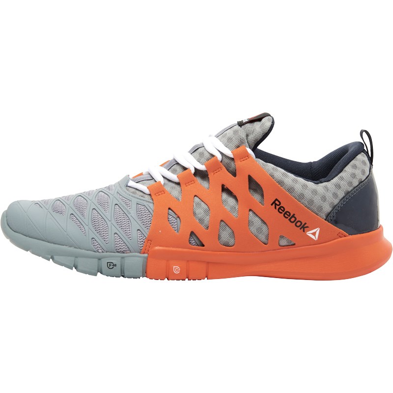 reebok sneakers mens orange