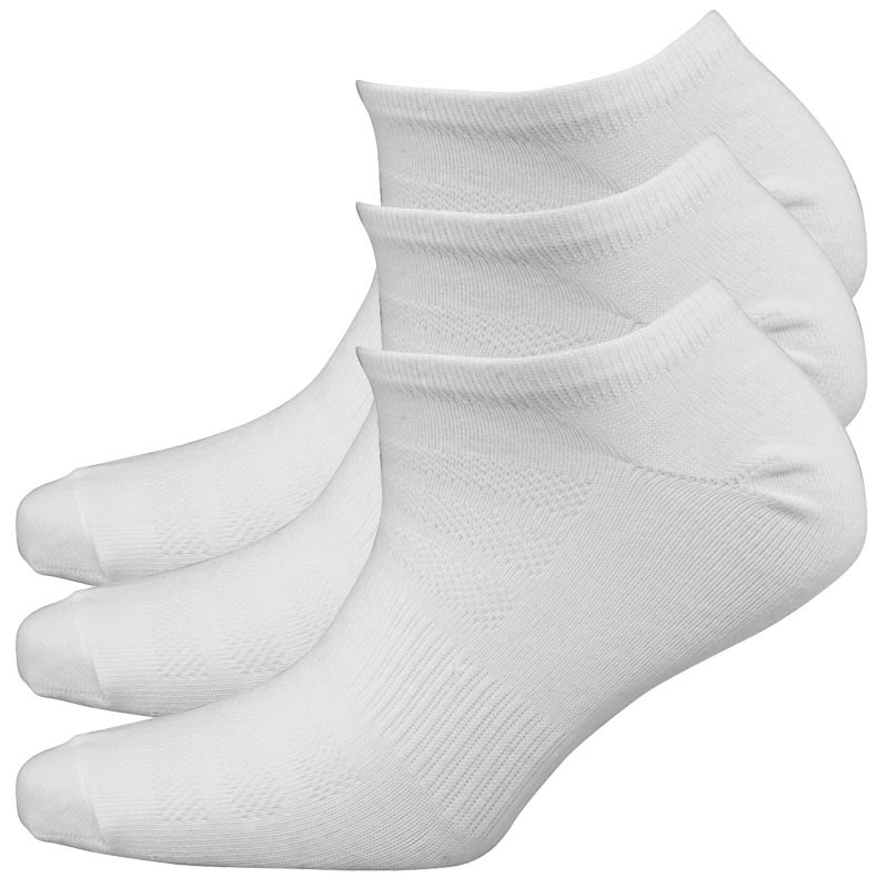 Buy Reebok Mens CrossFit Three Pack No Show Socks White/White/White