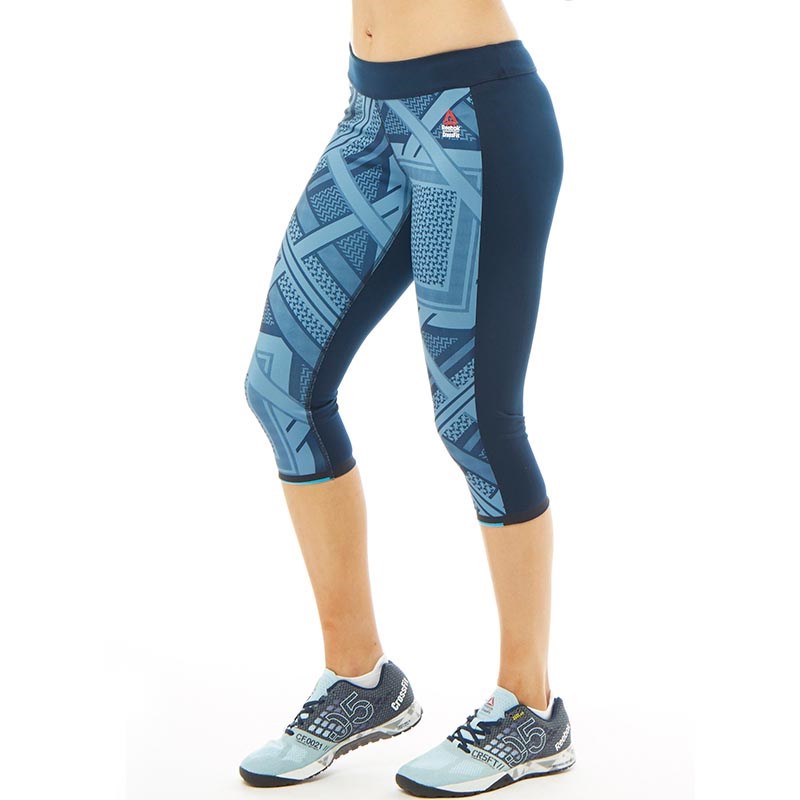 pantalon reebok femme bleu