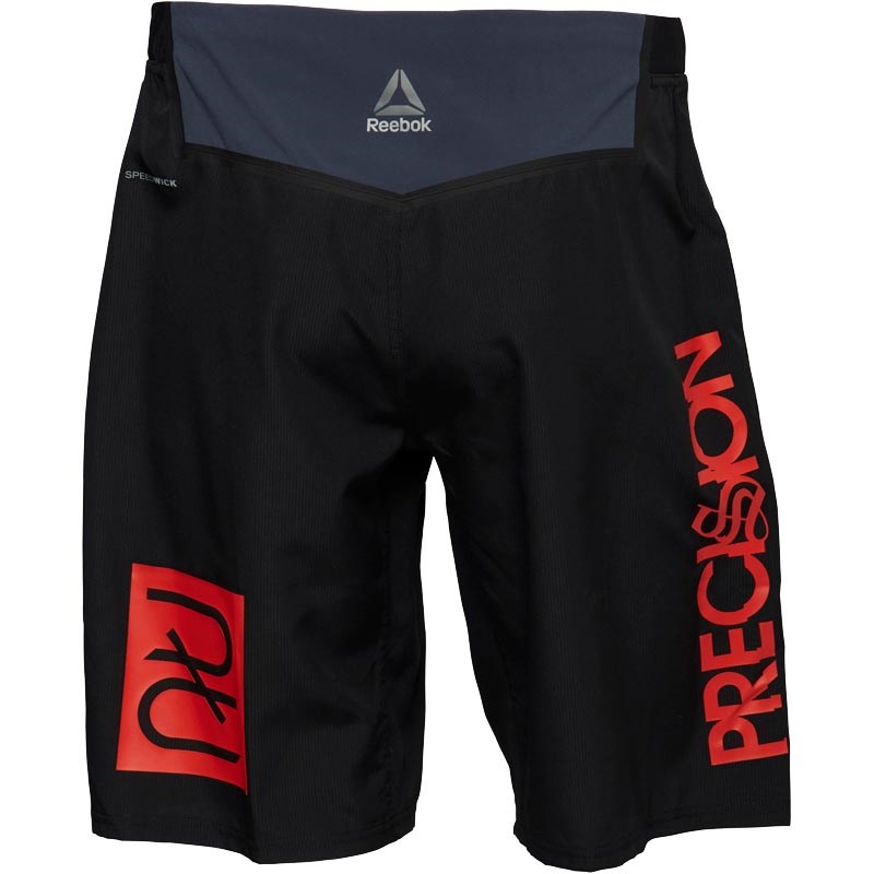 Buy Reebok Mens RNF Combat Speedwick MMA Shorts Black