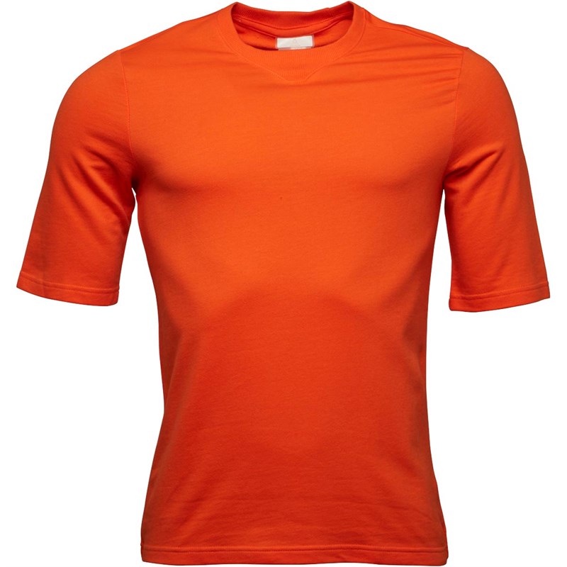 reebok t shirt homme orange