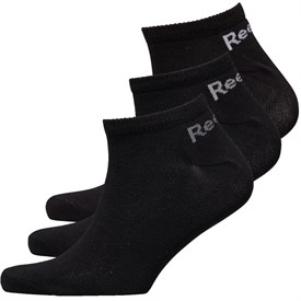 Reebok Roy Drei Pack Inside Sokken Zwart reebok kopen in de aanbieding