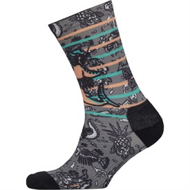 Image of Reebok Womens CrossFit Graphic Socks Black