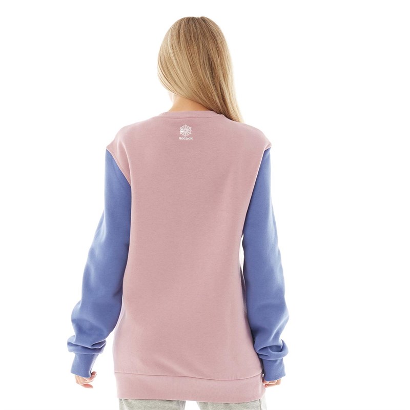 Buy Reebok Classics Womens Crew Neck Sweatshirt Infused Lilac