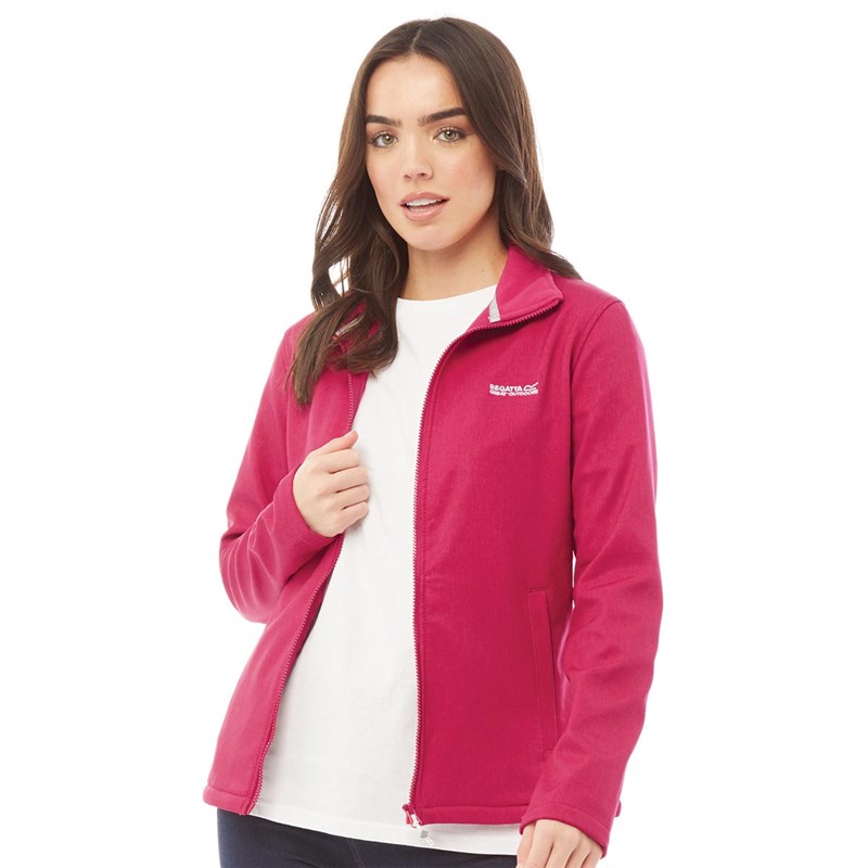 Buy Regatta Womens Connie V Shell Jacket Dark Cerise