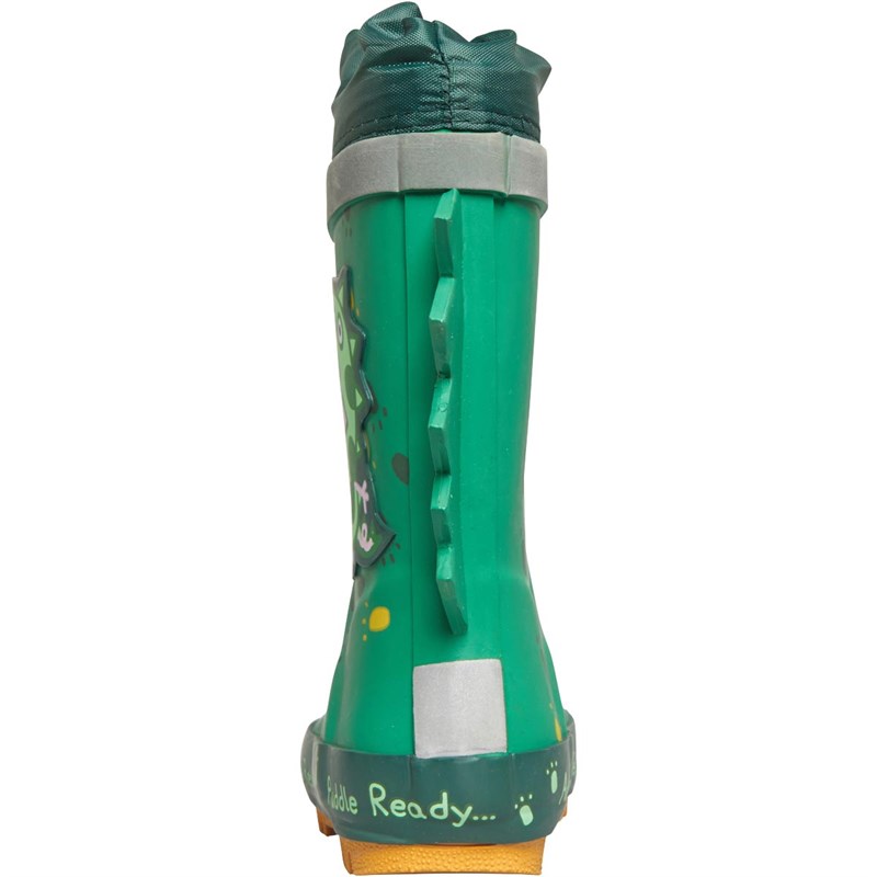 Regatta Infant Peppa Pig Puddle Wellingtons Dino Green