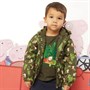 Regatta Drenge Infant Peppa Pig Muddy Puddle Waterproof Jakker Mørk Khaki