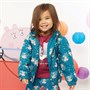 Regatta Piger Infant Peppa Pig Muddy Puddle Waterproof Jakker Grønblå