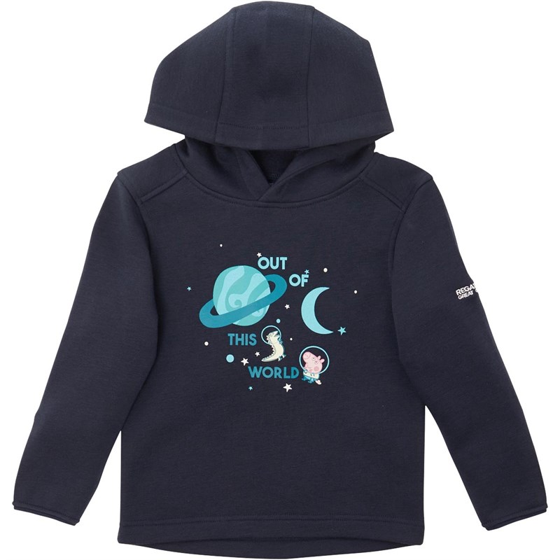 Regatta Infant Peppa Pig Graphic Hoodie Navy