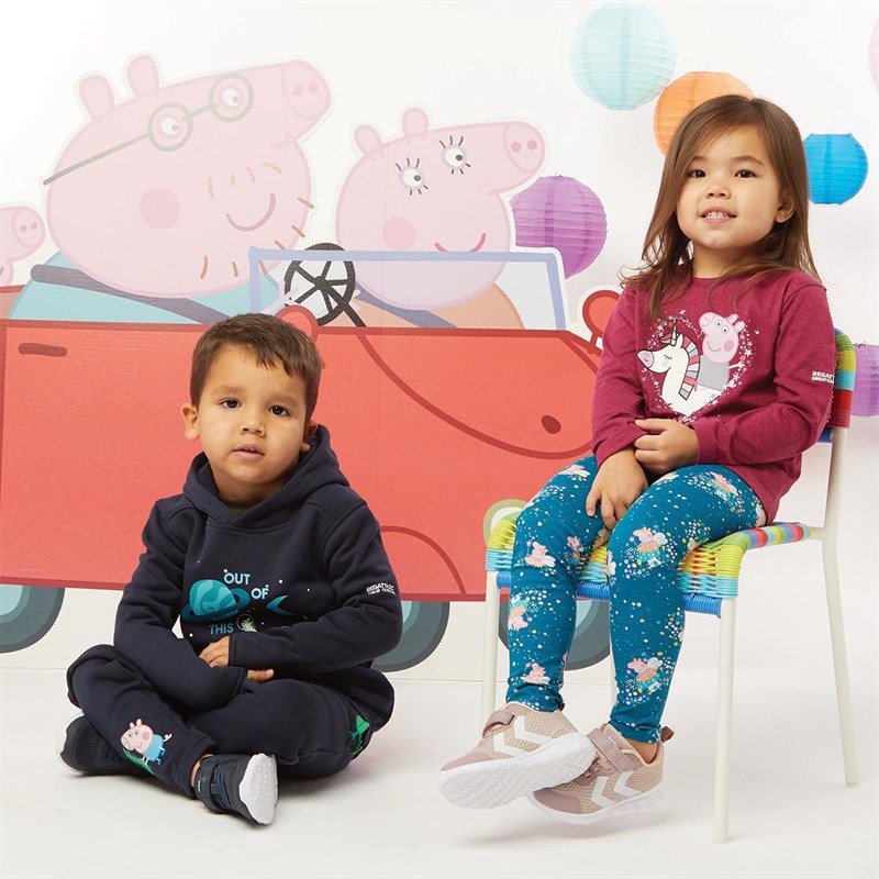 Regatta Infant Peppa Pig Graphic Hoodie Navy