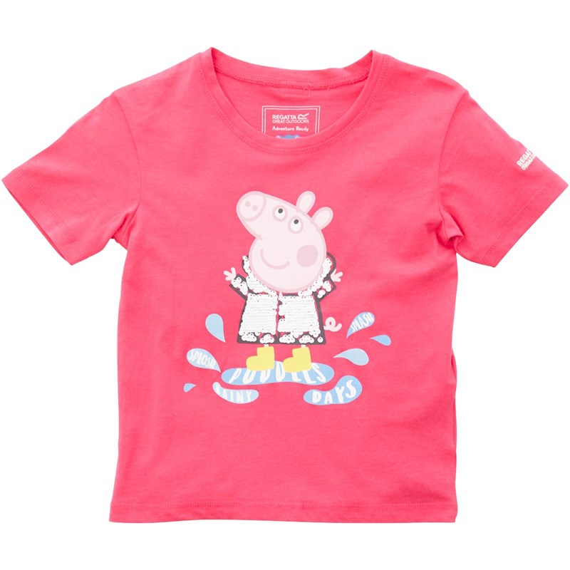 Regatta Infant Peppa Pig T-Shirt Bright Blush