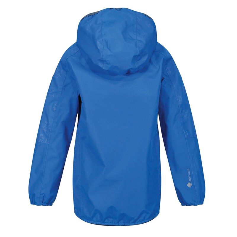 Regatta Infant Peppa Pig Waterproof Reflective Shell Jacket Oxford Blue