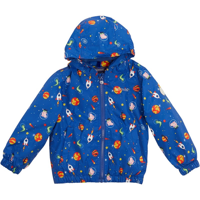 Regatta Infant Peppa Pig Muddy Puddle Waterproof Jacket Surf Spray