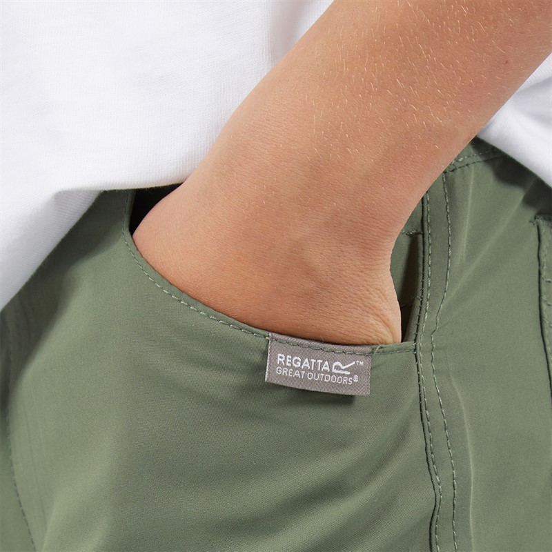 Regatta Boys Sorcer Shorts Agave Green