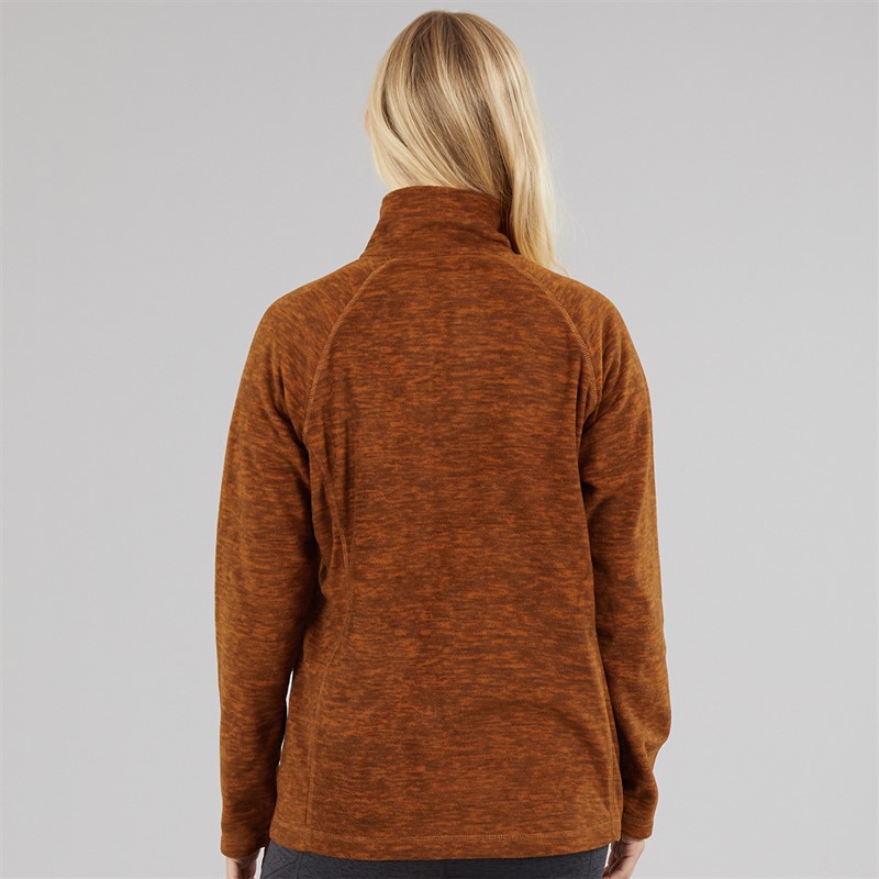 Regatta Womens Mayse Full Zip Fleece Jacket Glazed Ginger