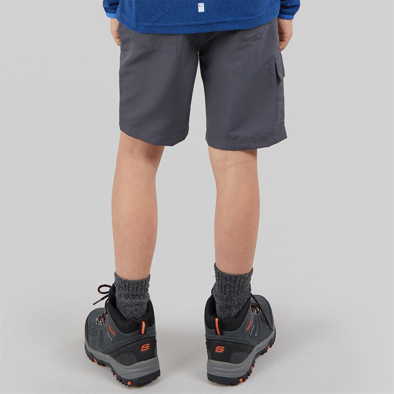 Regatta Boys Sorcer Shorts Seal Grey