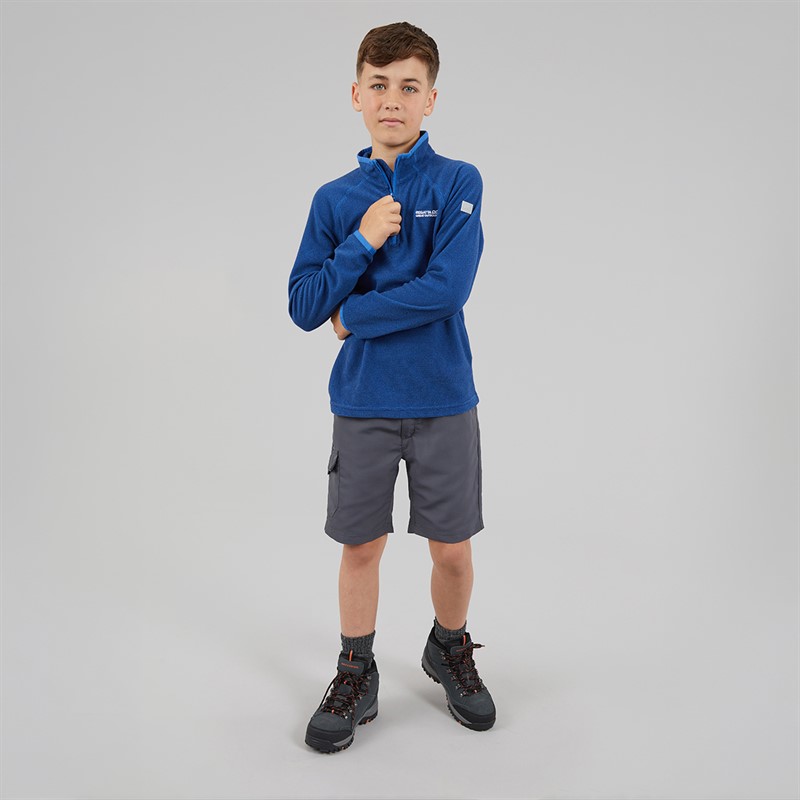 Regatta Boys Sorcer Shorts Seal Grey