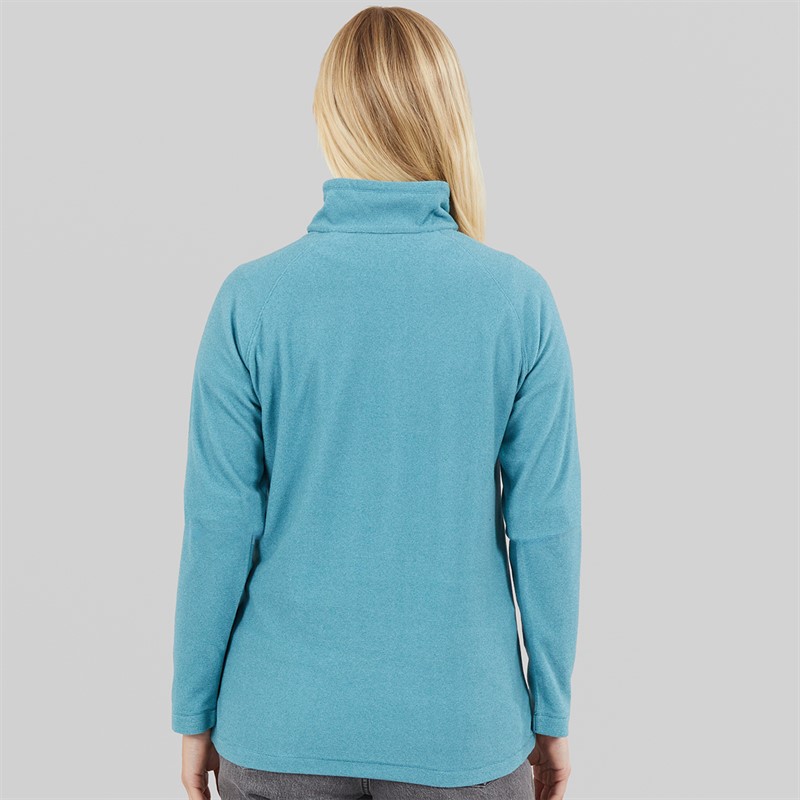 Regatta Womens Montes 1/2 Zip Fleece Storm Blue