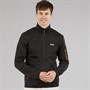 Regatta Mens Newhill Full Zip Fleece Jacket Black