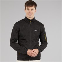 Regatta Mens Newhill Full Zip Fleece Jacket Black