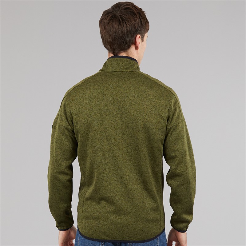 Regatta Mens Kames Full Zip Fleece Jacket Nephrite Green
