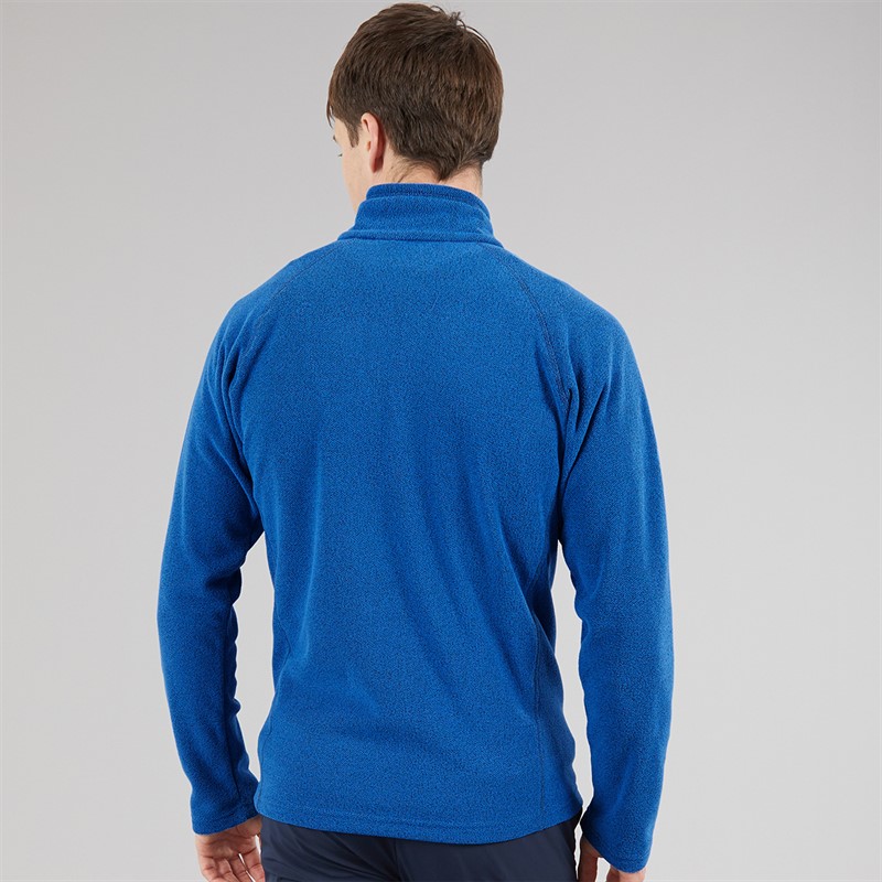 Regatta Mens Kenger 1/2 Zip Fleece Snorkel Blue