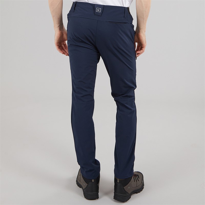 Regatta Mens Bayfell Walking Trousers Navy
