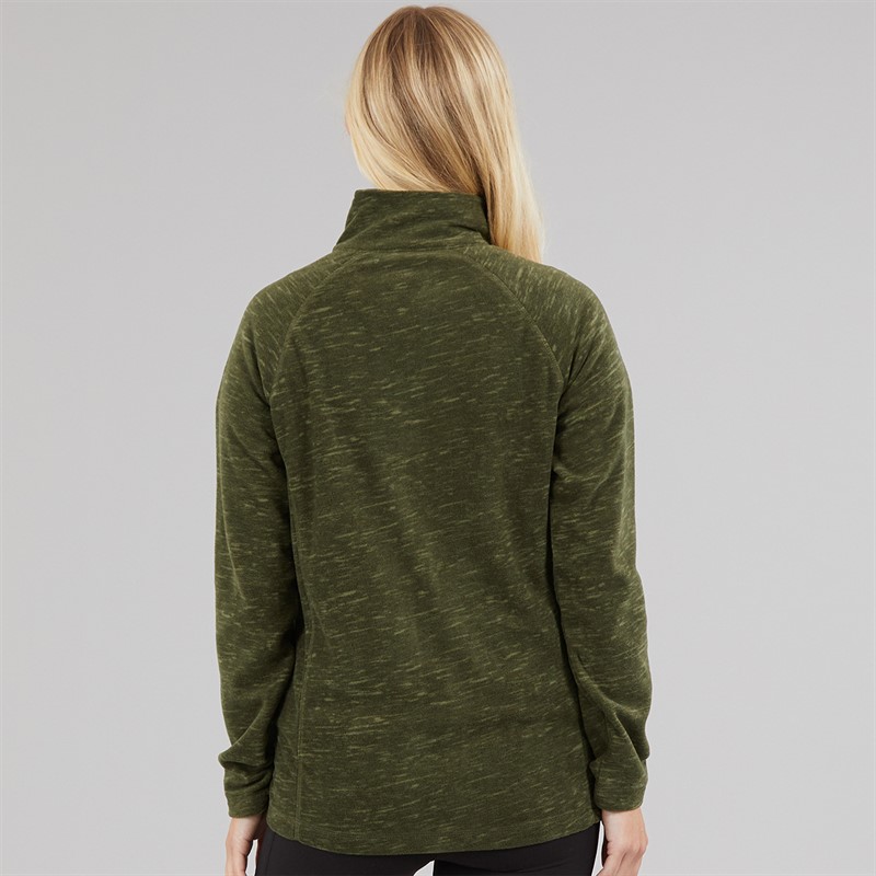 Regatta Womens Mayse Full Zip Fleece Jacket Dark Khaki