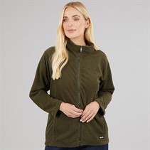 Regatta Womens Heidy Full Zip Fleece Jacket Dark Khaki