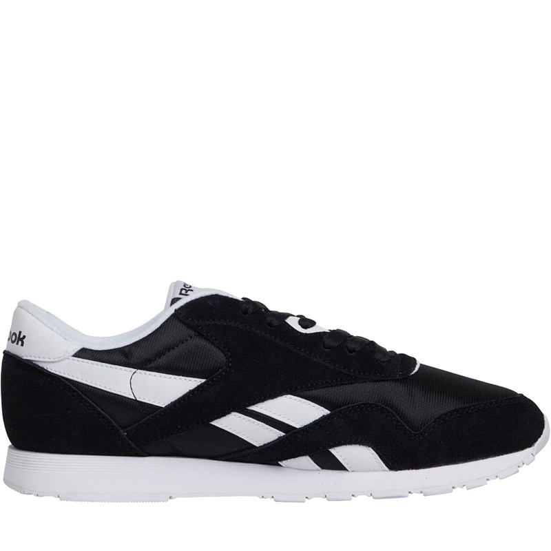 mens reebok classic nylon black