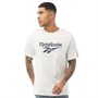 Reebok Classics Unisex Vector Print T-Shirt Biały