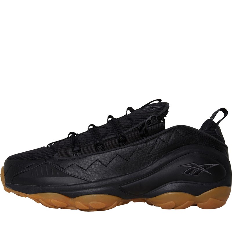 Buy Reebok Classics Mens DMX Run 10 Gum Trainers Black Coal