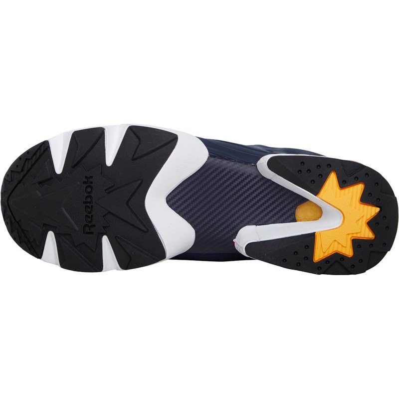 Reebok Classics Instapump Fury OG Trainers Black/Vector Navy/Vector Red