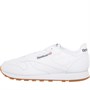 Reebok Classics Mens Classic Leather Trainers White/Gum