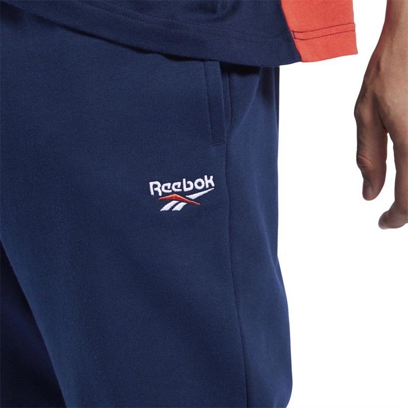 Reebok Classics Herre Vector Logo Joggingbukser Blå