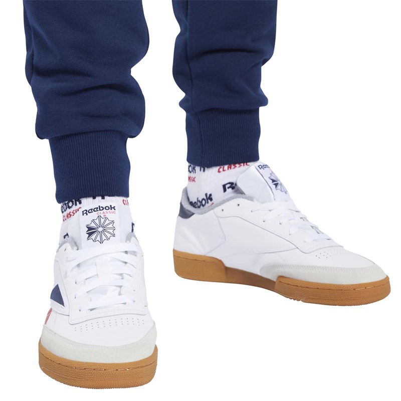 Reebok Classics Herre Vector Logo Joggingbukser Blå