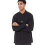 Reebok Classics Mens Classic Essentials Long Sleeve Rugby Top Black