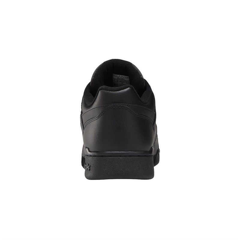 Reebok Classics Mens Workout Plus Trainers Black/Charcoal