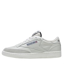 Reebok Classics Mens Club C 85 Vintage Trainers Chalk/Black/Vector Blue